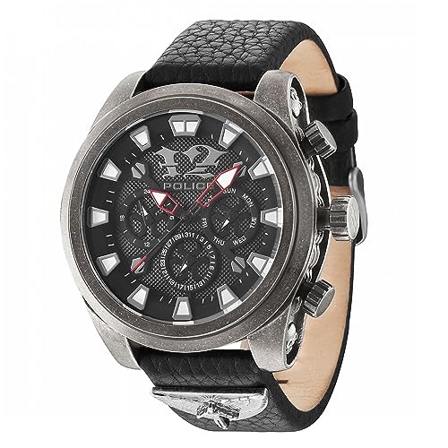 Chronographe pour homme Police PL.14473JSQS/02 : l'excellence du design horloger