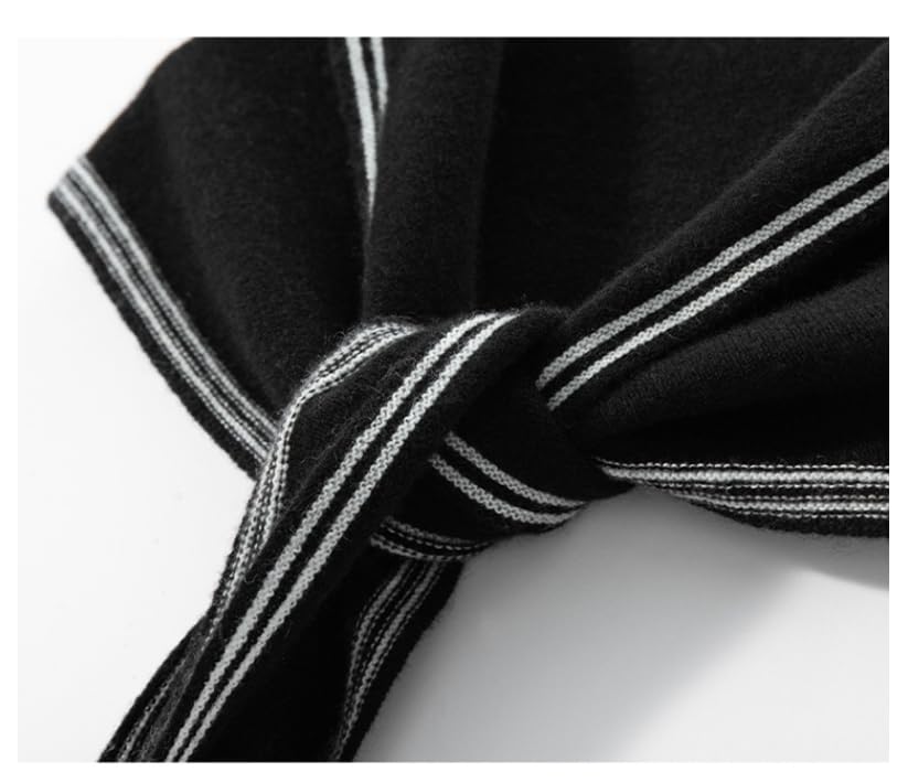 Scialle Donna Elegante Scialli E Mantelle Di Lana Per Donna Morbida Sciarpa Di Cashmere Scialle A Triangolo A Righe Alla Moda Inverno Caldo Scialle A Spalla Mantello Da Donna Spalla Prote