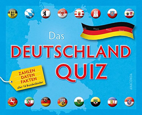 Preisvergleich Produktbild Das Deutschlandquiz - Zahlen, Daten, Fakten aller 16 Bundesländer