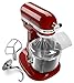 KitchenAid Pro 500 Series 10-Speed 5-Quart Stand Mixer, Empire Red