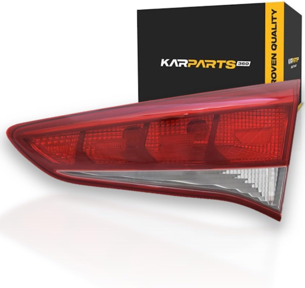 CarLights360 For Hyundai Tucson Tail Light 2016 2017 2018 Passenger Side Rear Inner Bulb Type DOT Certified For HY2803135 | 92404-D3010