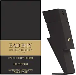 Perfume Masculino Eau de Parfum Bad Boy, Preto, Carolina Herrera, 50 ml