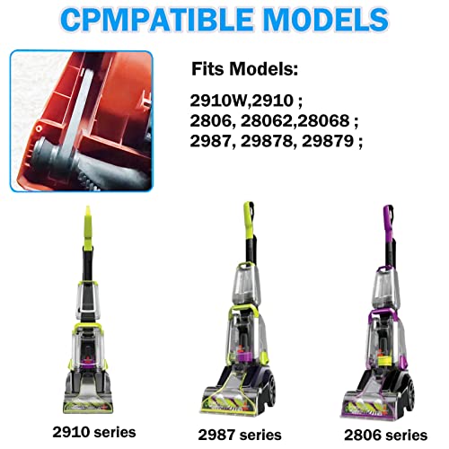 Image of Vacuum Belt for Bissell PowerBrush Pet and TurboClean Pet 2910, 2910W, 2987