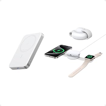 Amazon.com: Anker MagGo Power Bank, Ultra-Slim 10,000mAh