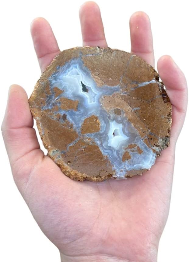 Miniatura 7 de Paquete combinado  13 grandes para abrir tus propias geodas  Trancas mexicanas  Cañón de cristal  Bravos cristalino  Geodas de cuarzo  Corte geoda