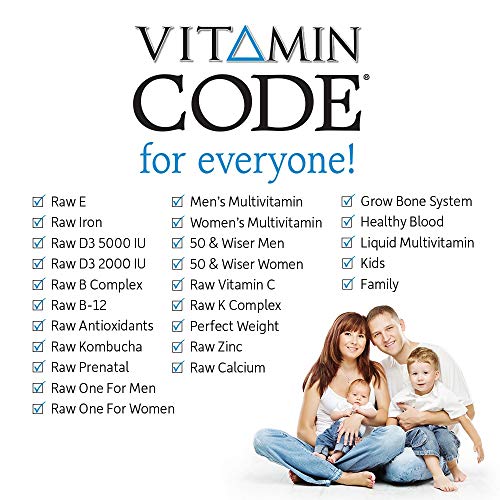 Image of Garden of Life Vitamin Code Raw One for Men, Once Daily Multivitamin, One a Day Mens Vitamins Plus Fruit, Veggies & Probiotics for Mens Health, Vegetarian Multivitamins, 75 Capsules, (Pack of 6)