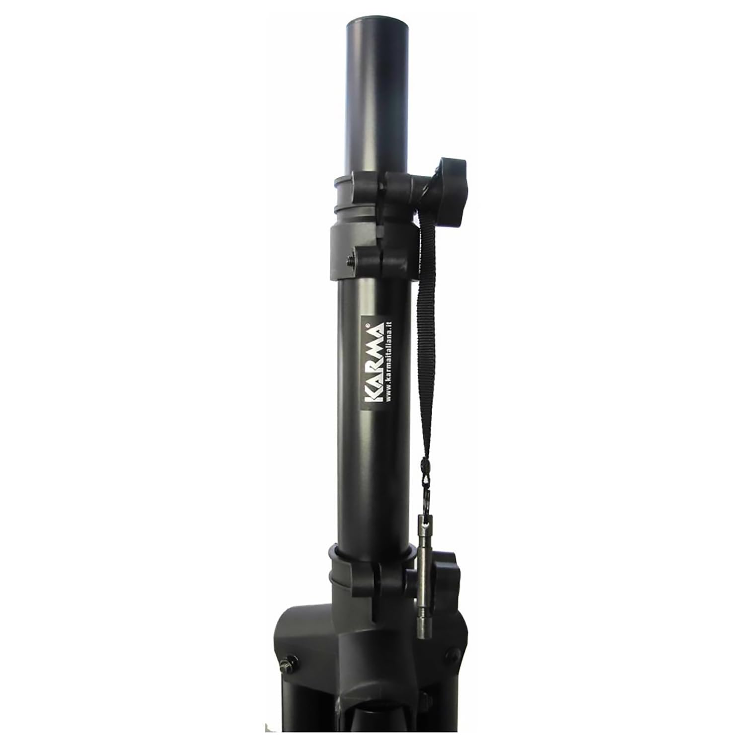Supporto treppiede per box da 110 a 187 cm - In grado di elevarsi da 1,1mt a 1,870mt. - Carico massi