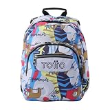 TOTTO - Mochila Escolar, Estampado Lazel