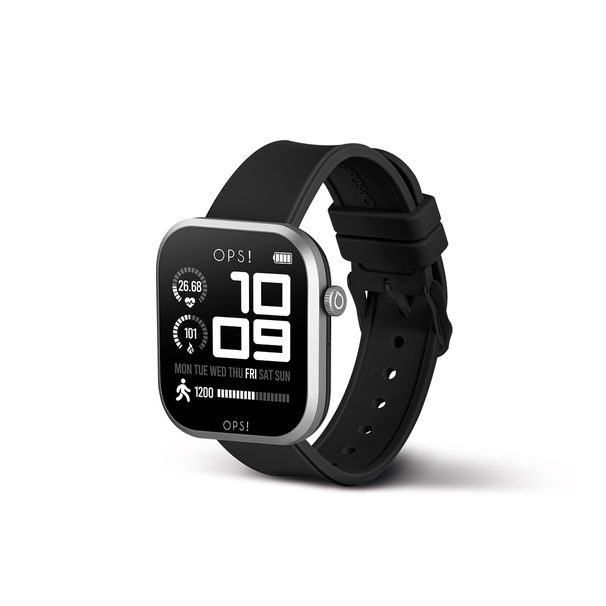 OPSOBJECTS CALL Pro Smartwatch (srebrny)