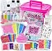 Slime Kit for Girls - All-Inclusive UNICORN Slime Making Kit - PLUS Slime Supplies Kit [57 Pieces Set] - DIY Slime Kit Makes Unicorn Slime, Cloud, Fluffy, Clear, Floam - Clear Glue Slime Activator