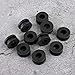 Fydun Motorcycle Rubber Grommets 10pcs ABS Black 0.7oz Motorcycle Rubber Washers for for