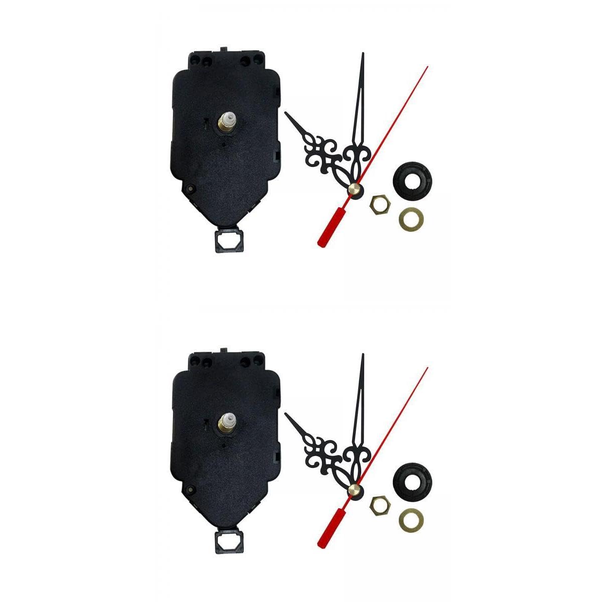 MERISHOPP 2 Set Quartz Wall Pendulum Clock Movement Mechanisms 14mm 17mm|Home & Garden|Home D?©cor|Clocks|Replacement Parts & Tools-picture-23
