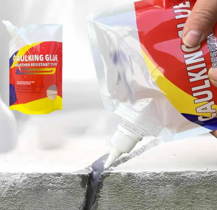 Slab Concrete Crack Waterproof Repair Sealant,Waterproof Insulating Sealant,Strong Invisible Waterproof Anti-Leakage Agent,Crack Repair Waterproof Adhesive,Quick-Drying Sealing Adhesive (1pcs)