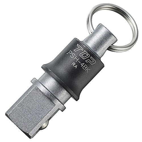 Top Industries PSH-4BK Impact Socket Holder, Black, 4-Inch Square Tool, Portable, Lightweight
