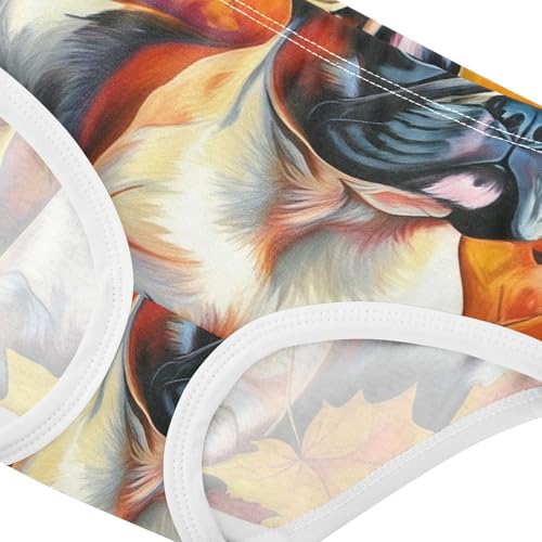 French Bulldog Autumn Girls Underwear Toddler 2t Cotton Panties for Girl Aesthetic Kids Undies Briefs4