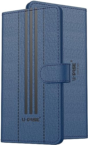 Image of U-Case Compatible with Xiaomi Redmi Note 12 Pro Plus Flip Cover | Leather Finish | Inside Pockets & Inbuilt Stand | Shockproof Wallet Style Magnetic Closure Back Cover Case