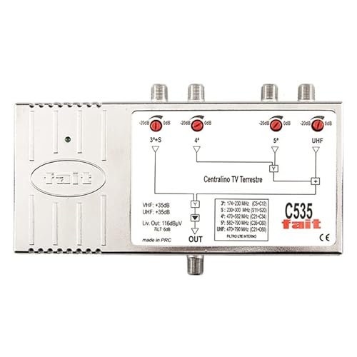 Eci elettroforniture centralino tv terrestre fait