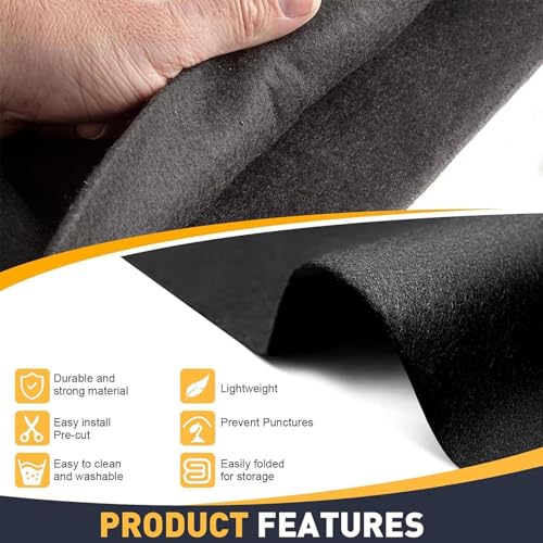 Miniatura 5 de Aboveground - Almohadilla Protectora Para Piscina, 305 366 Cm, Tela Protectora Para Piscina, Tela De Suelo Resistente A Pinchazos Para Acolchado Debajo De La Piscina