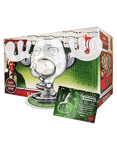Cultica Griswold Moose Mug Elchglas inklusive Untersetzer Family Christmas (4)