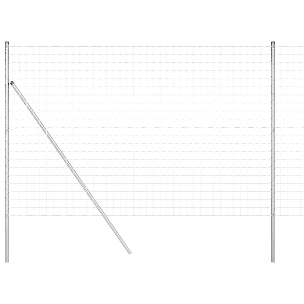 Ogrodzenie euro, 1,6 x 10 m, żelazo powlekane PCW, wytrzymałe ogrodzenie ogrodowe, uniwersalne zastosowanie jako bariera dla zwierząt i ograniczenie działki do ogrodu, na podwórko i taras