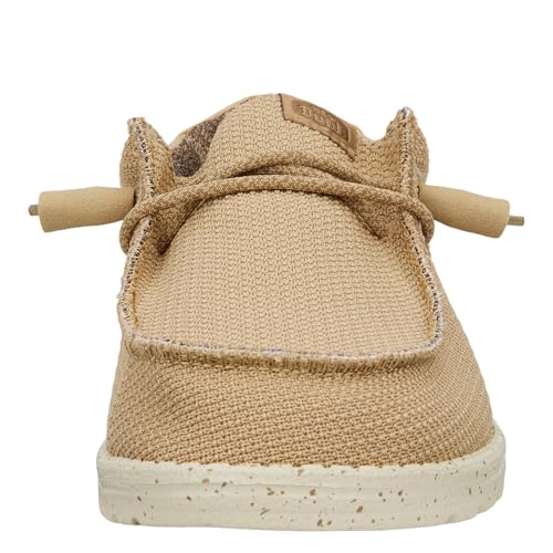 Image of HEYDUDE Men's Wally Sport Mesh Slip On Loafer | Elastic Laces | Speckled Outsole, Contrast Heel Panel, Rounded Toe, Reinforced Heel Stitching