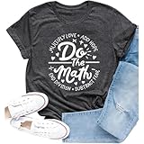 Cutesong Womens Teacher Shirts Math Teacher Life Teaching T-Shirt Do The Math Print Tee Top Grey