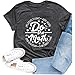Cutesong Womens Teacher Shirts Math Teacher Life Teaching T-Shirt Do The Math Print Tee Top Grey
