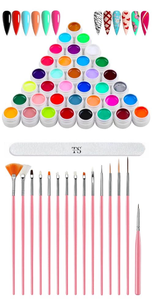 Smalto Gel UV Per Unghie - Design Per Nail Art - Accessori Per - Foto 12