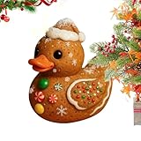 Utilisation Polyvalente: Ce canard décoratif apporte une note de charme à n'importe quel environnement. Parfait pour être exposé sur une cheminée, dans une entrée ou sur une étagère de sapin, il allie fonctionnalité et esthétique pour enrichir facilement l'ambiance de votre maison.