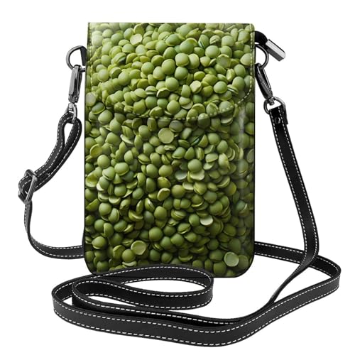 Sac à bandoulière en cuir femme petit format durable BROLEO Mung Beans