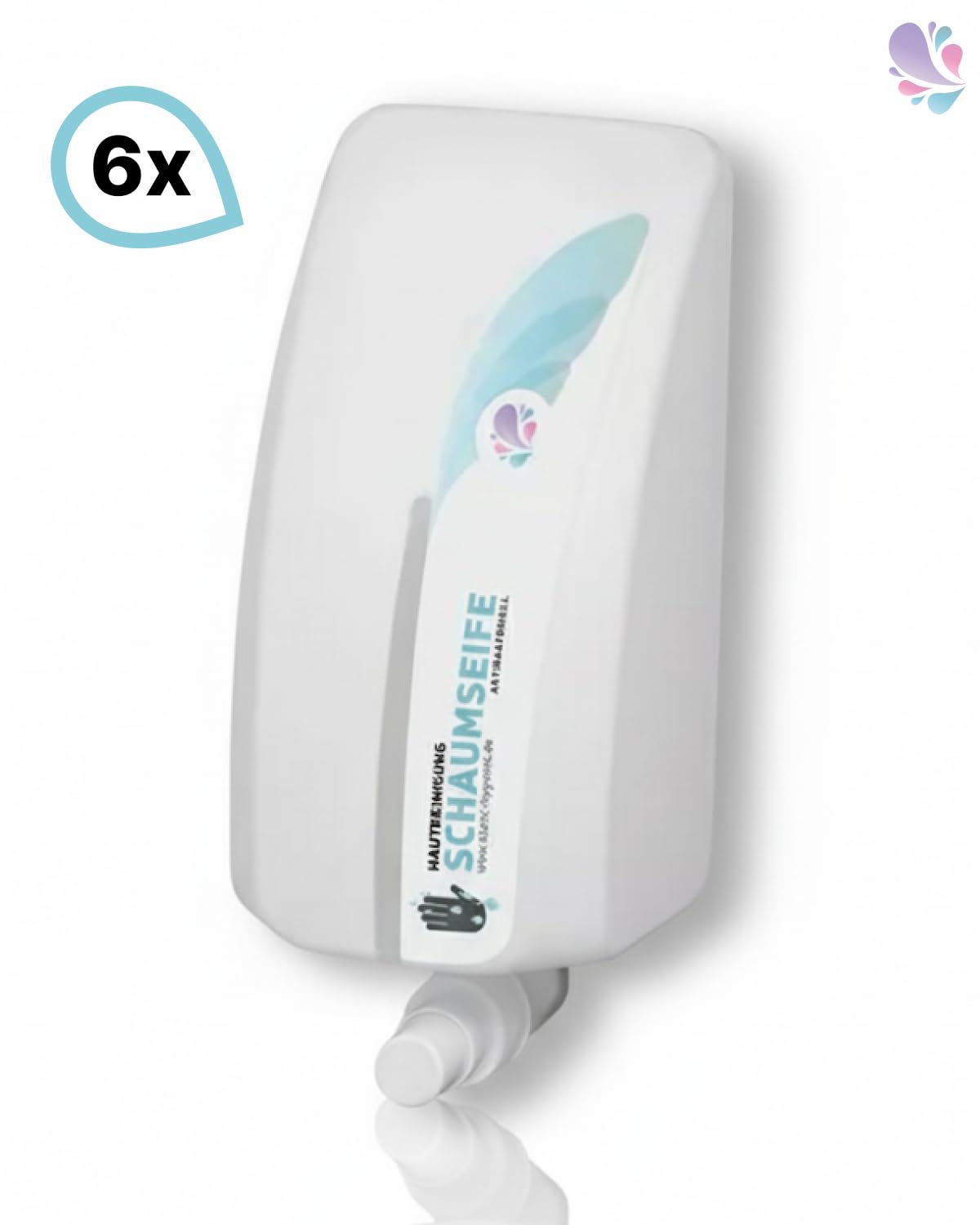 Lavela antibakterielle Schaumseife, 6 × 1 L