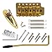 1Pack Yootones Guitar Tremolo Bridge Arm Springs with Boat Jack Socket Set for ST Fender Electric Guitar Parts Accessories (Gold)