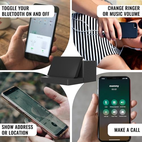 Image of 20Pcs NFC Tags Blank NFC Cards NFC Business Card Ntag215 Cards Programmable NFC Tags iPhone Compatible with NFC Enabled Mobile Phones & Devices