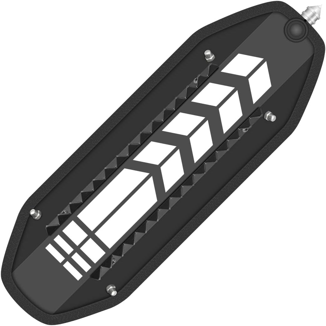 Shindn Aluminum Alloy Metal Shield Forearm Armor Arm Shield Lightweight Round Shield with Window Breaker