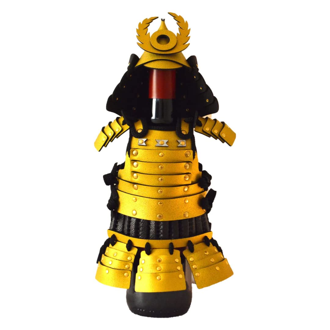Amazon｜[SAMURAI AGE]ボトルに着せる鎧 金 徳川家康 日本製 700~900ml