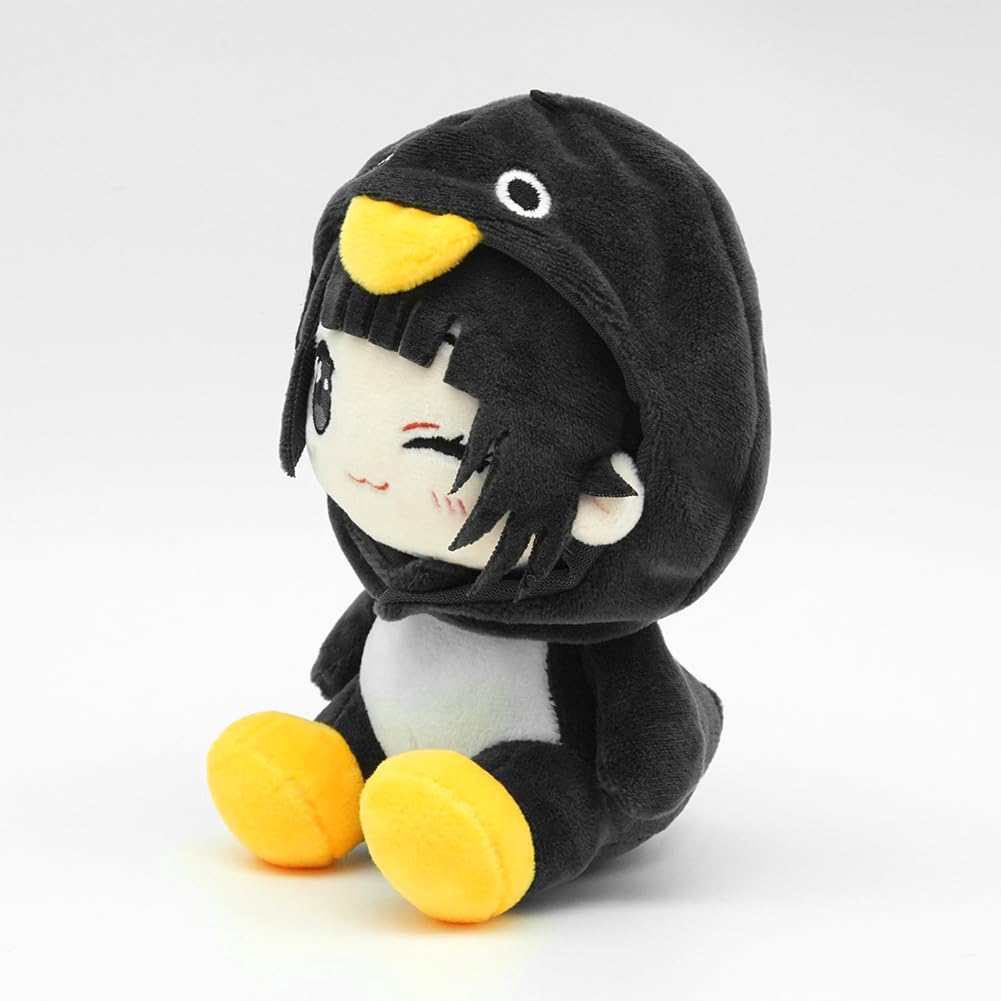 Zhongkaihua Endministrator-Plüschfigur, sitzend, Anime, weich, gefüllt, 15 cm, niedliche Spielfiguren, Anhänger, Ornamente, Endmin-Kissen, Überwurf-Dekorationen