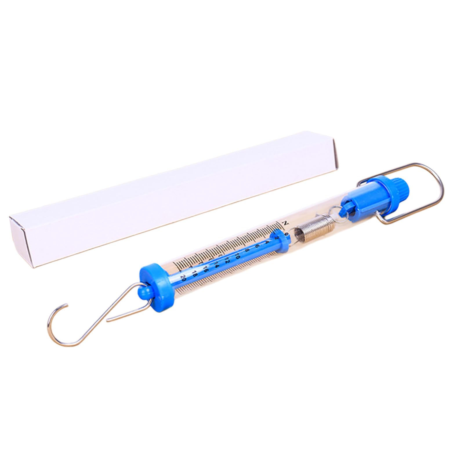 Msioytog 20N Multipurpose Spring Scale In Blue, Ideal For Weight Testing Classroom Demonstrations Spring Dynamometer Tool