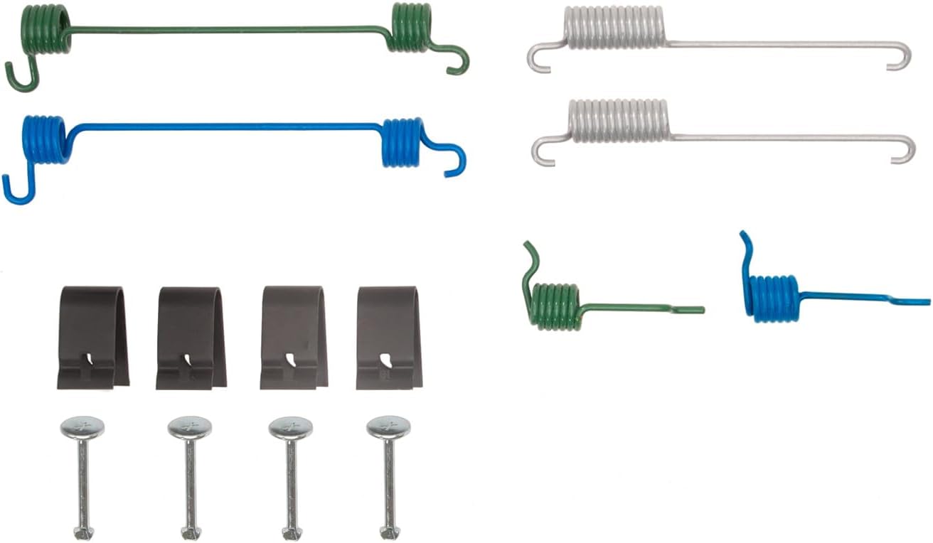 Dynamic Friction Company Rear Drum Brake Hardware Kit 370-54030| Fits 2000-2011 Ford Focus; 2001 Ford Focus Rear Drum Sedan, Hatchback; 2001 FordFocus Wagon