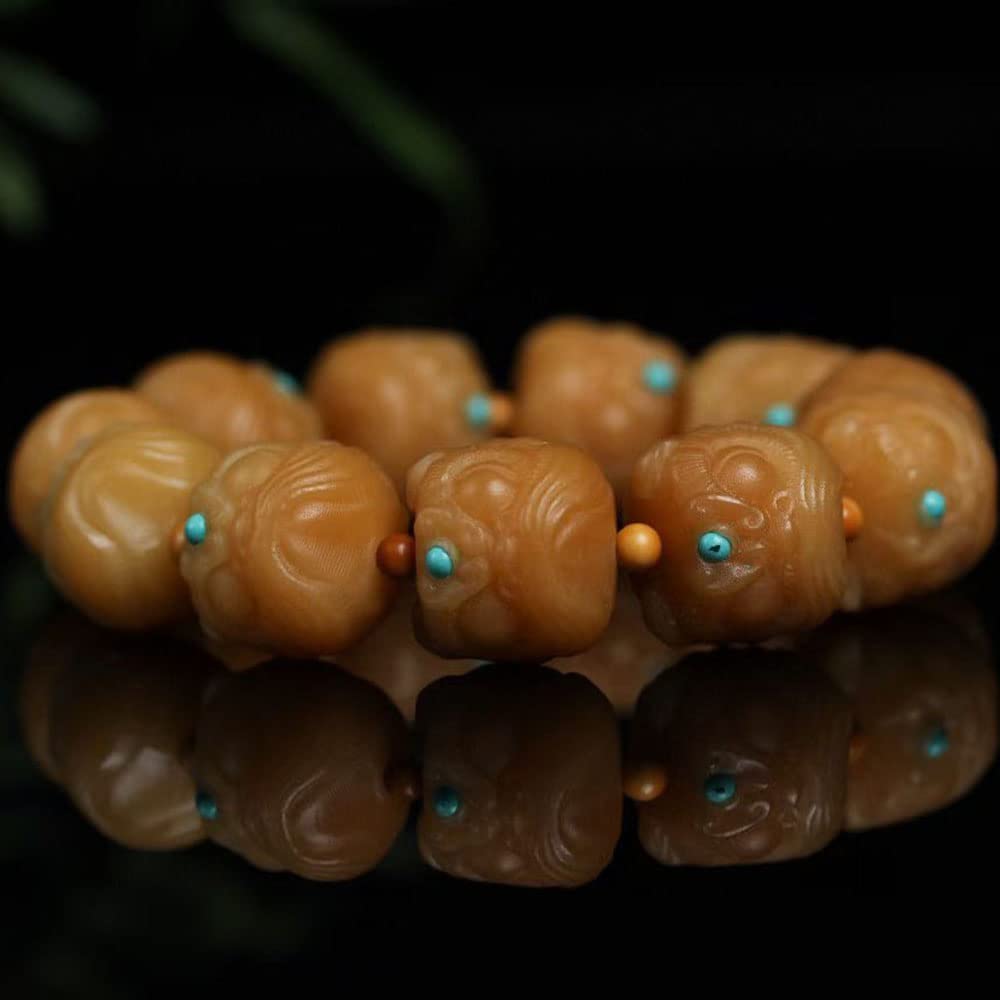 Bracciale Bodhi con Perline Squisito Leone Danzante