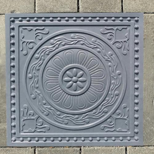 Molde de cemento de diseño arquitectonico antiguo para calzadas de parques 6
