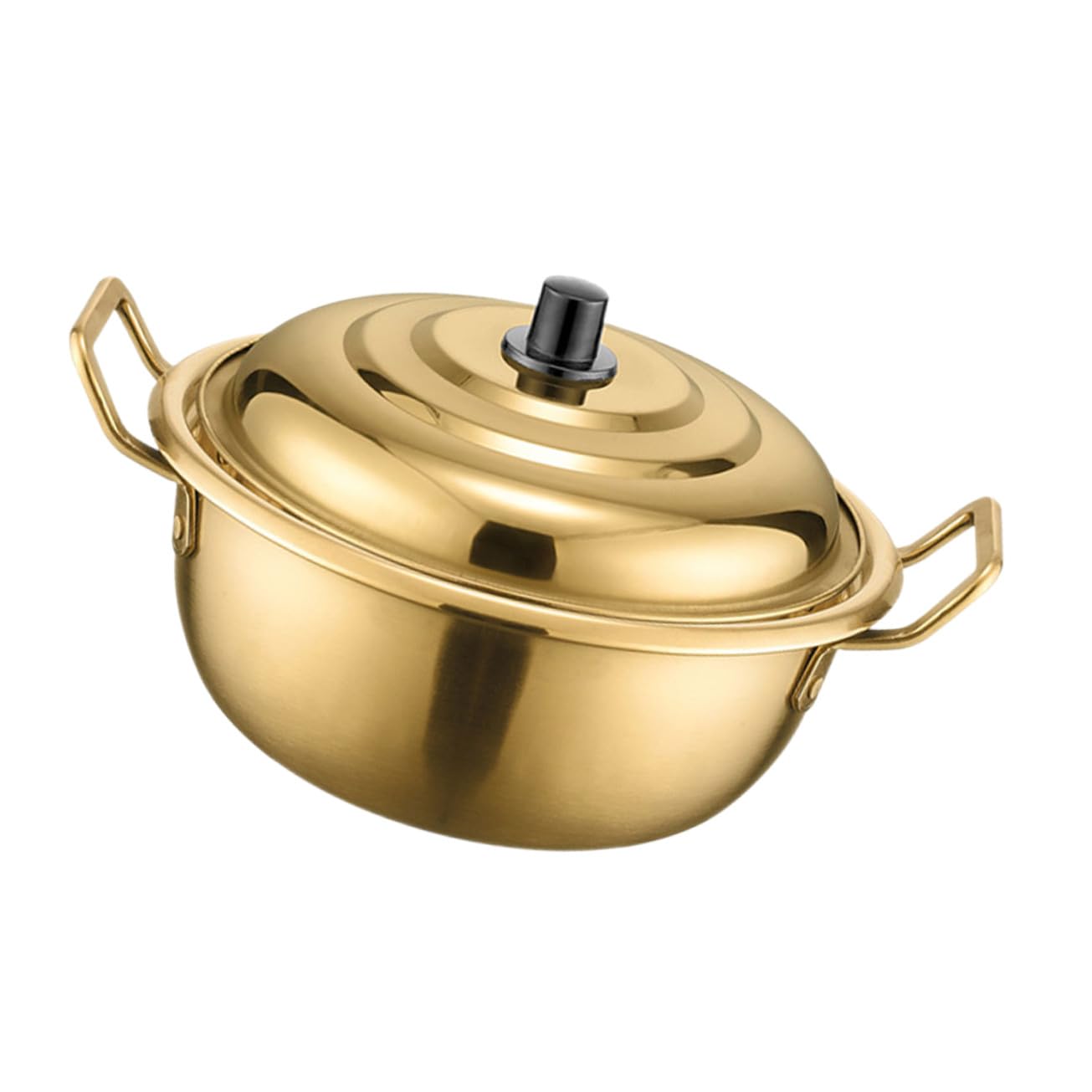 Marmite en acier inoxydable 2,5l à induction avec double poignée ergonomique