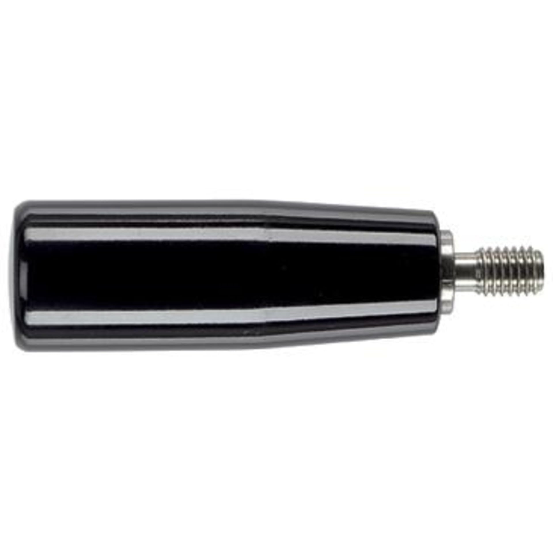 Halder 24530.0041 Cylinder Grip Black D1 = 23 mm/D2 – M10 Steel