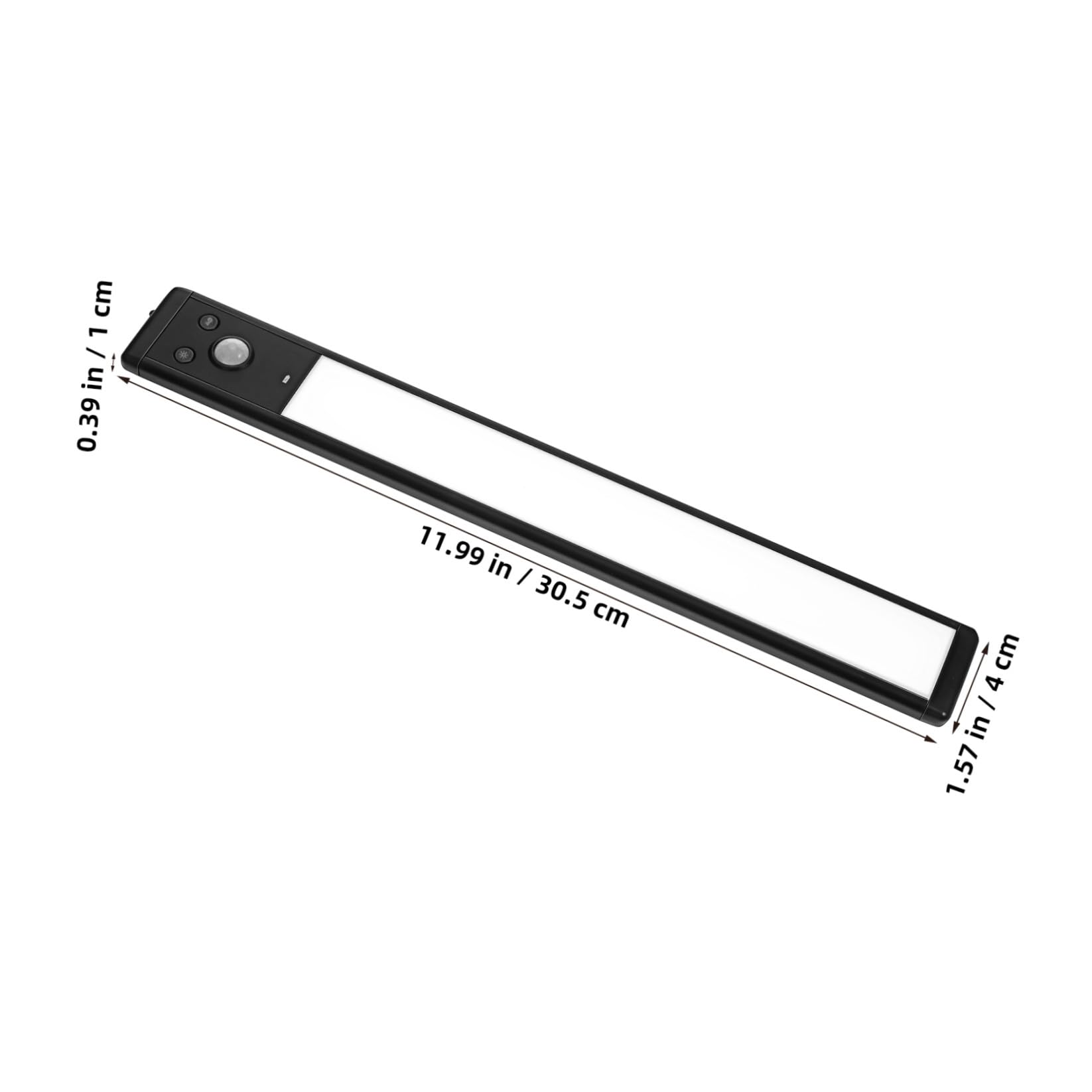 NUOBESTY 4piezas Luces Led Sensor De Movimiento Barra De Luz Led Para Debajo Del Gabinete Iluminación Automática