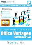  zonelink - Office Vorlagen Professional 2008 [import allemand]