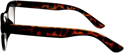 Miniatura 6 de Tek Spex 9003 - Gafas de sol bifocales unisex progresivas sin línea (negro Tort +2.00)