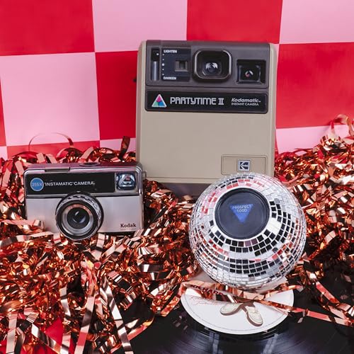 Fizz Creations Disco Decision Ball – 4\" Mirror Ball Magic Toy for Fun Answers, Party Game Accessory, Novelty Gift, Interactive Decision Maker, Stress Reliever, and Conversation Starter