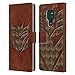 Head Case Designs Licenza Ufficiale Transformers Ruggine Decepticons Arte Logo Cover in Pelle a Portafoglio Compatibile con Motorola Moto G9 Play