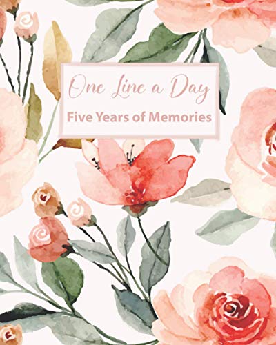 One Line A Day - Five Years of Memories: A Five-Year Memory Book Journal for Daily Reflection and Mindfulness | Diary Notebook for 5 Years - Cute ... Gold Cover - Lovely Gift for Women and Girls