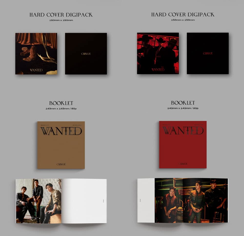 Amazon.com: CNBLUE - 9th Mini Album WANTED CD (Random ver.) : CDs