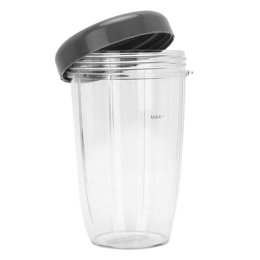 Nikou Wymiana kubka blendera - zestaw części do blendera kubka i pokrywy do Nutri Bull-et 900W Blender akcesoria zamienne (70 ml)